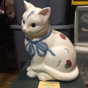Lenox Kitten Cookie Jar